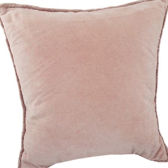 Pottery Barn Washed Velvet Pillow w Feather Insert - Picture 2 of 5